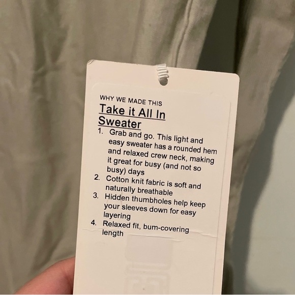 Lululemon Sweater - Picture 2 of 4